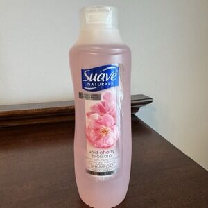 Suave Naturals Wild Cherry Blossom Shampoo 22.5 Oz Family Size